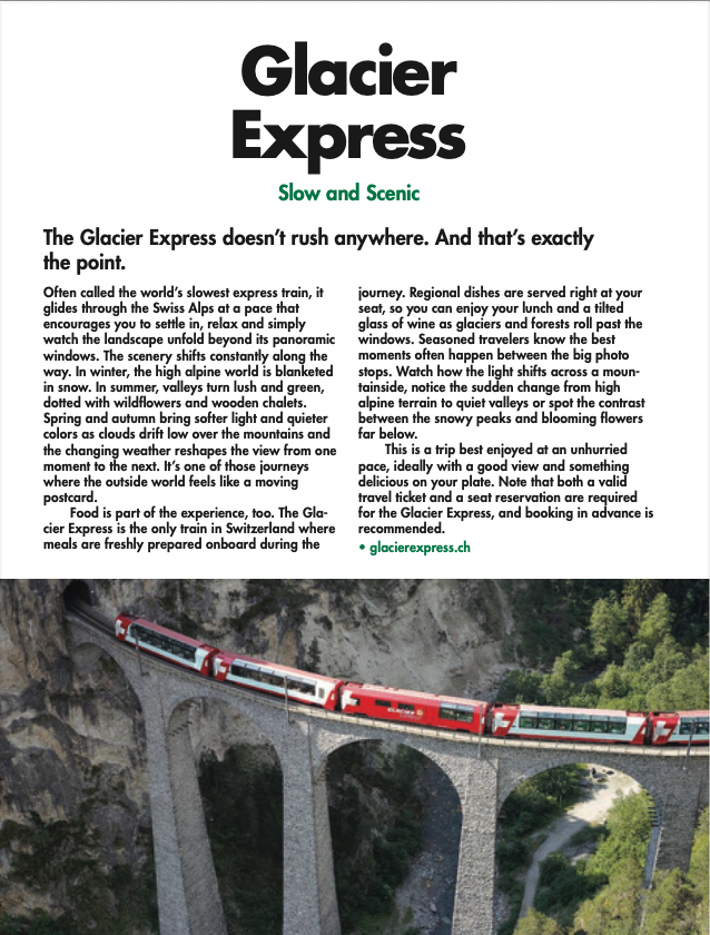 LOST iN Switzerland